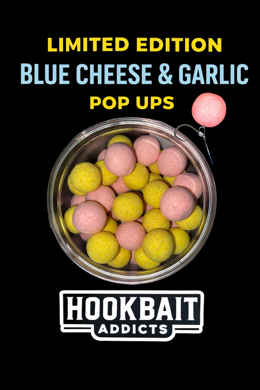 Blue cheese and garlic pop ups